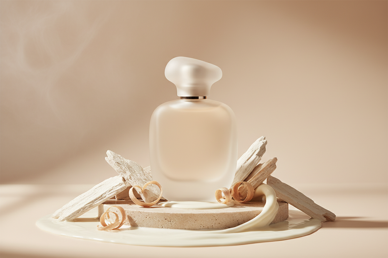 مراجعة شاملة لعطر Khatmx Santal Blanc Heritage: كيف يقدم بديل Scentlab33 تجربة خشب الصندل الحليبي الفاخر بكسر سعر الماركات العالمية؟