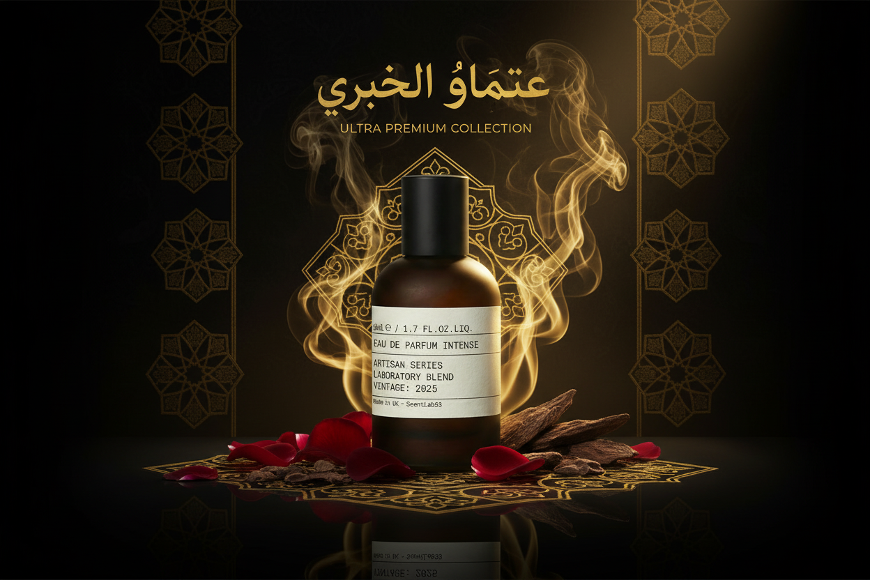 Gold Arabic Luxury Perfume Banner