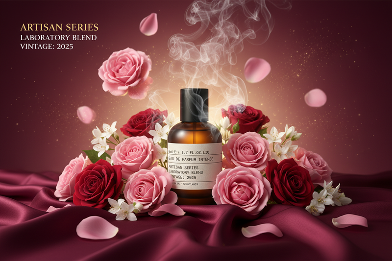 Rose Musk Perfume Banner